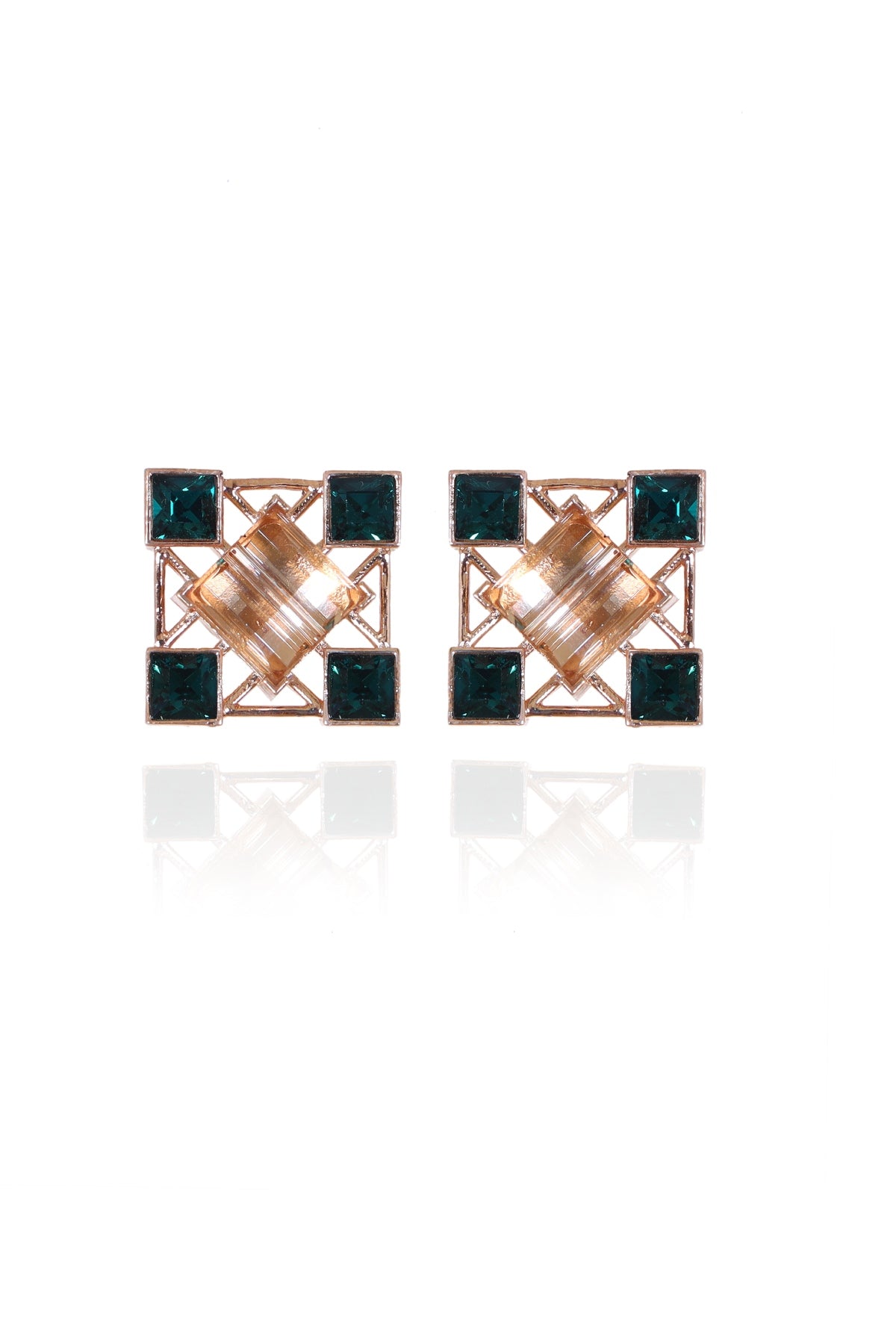Buy Swarovski Stone Studs For Women Online at ScrollnShops